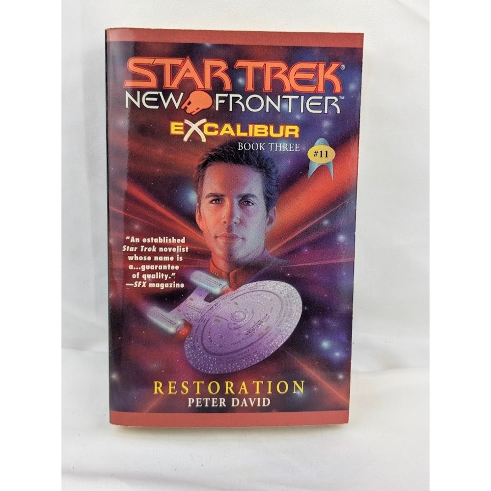 Star Trek Paperback New Frontier Excalibur Restoration Book 11 SciFi